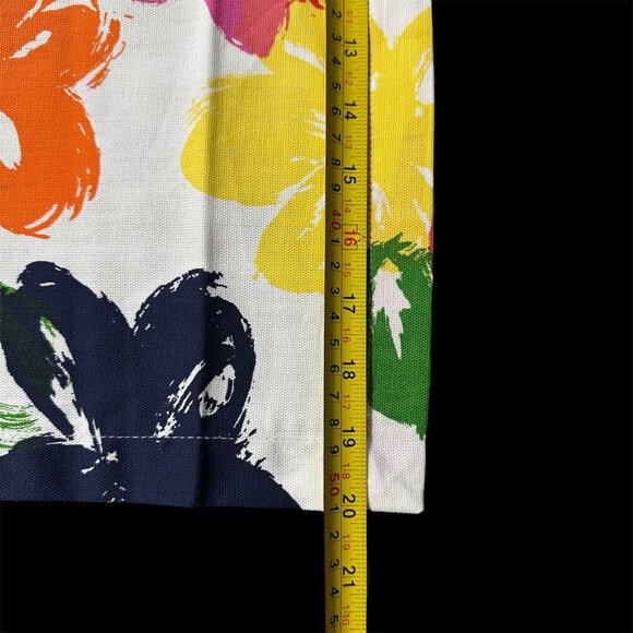 Kate Spade New York Flowerbox Napkins Set Of 2 Flower Power Rainbow Retro - Picture 7 of 8